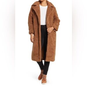 BB Dakota Long Teddy Coat